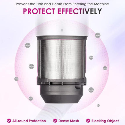For Dyson Airwrap HS01 HS05 Hair Styler Inner Filter Repair Parts, Inner Filter+Clean Brush - DealBuddy