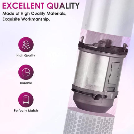 For Dyson Airwrap HS01 HS05 Hair Styler Inner Filter Repair Parts, Inner Filter+Clean Brush - DealBuddy