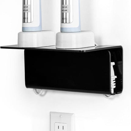 Acrylic Wall-mounted Bathroom Electric Toothbrush Holder - DealBuddy