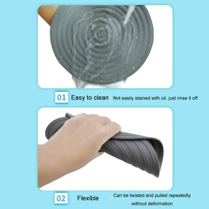 Food Grade Silicone Round Heat Insulation Mat Kitchen Anti-Scald And Anti-Slip Placemat - DealBuddy