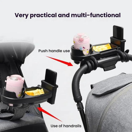 3 in 1 Wap-around Baby Stroller Tray Cup Holder - DealBuddy