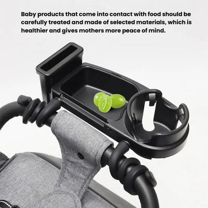 3 in 1 Wap-around Baby Stroller Tray Cup Holder - DealBuddy