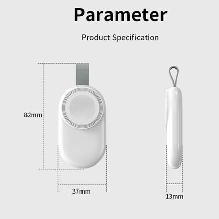 For Apple Watch 1/2/3/4/5/6/7/8/9/10/SE Portable Magnetic Wireless Charger Type-C Smart Wireless Charger - DealBuddy