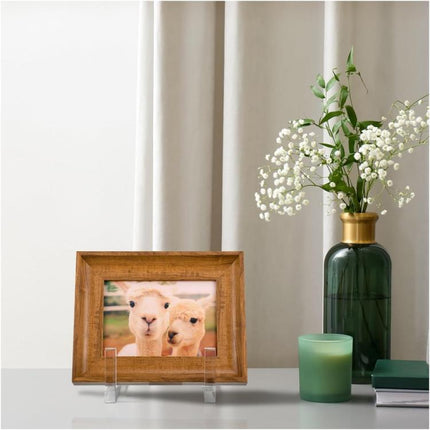 1pc Acrylic Book Picture Frame Plate Stand