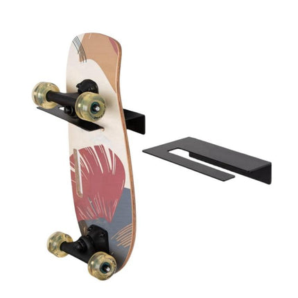 1pc Metal Skateboard Wall Display Rack For Garage Living Room