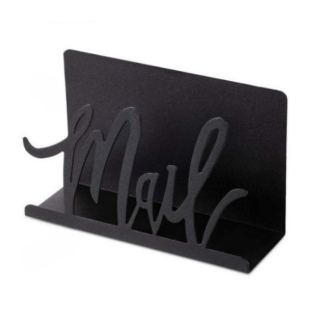 1pc Metal Mail Letter Storage Rack for Office Desks