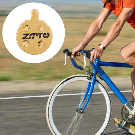 2pairs ZTTO Mountain Bike Full Metal Copper Base Lining Oil Disc Block Brake Pad