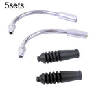 5sets ZTTO Bicycle V Brake Bend Accessories Brake Cable Dust Protective Cover