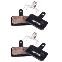 2pairs ZTTO Bicycle Disc Braking Pads Mountain Bike Semi-Metallic Resin Brake Pads - DealBuddy