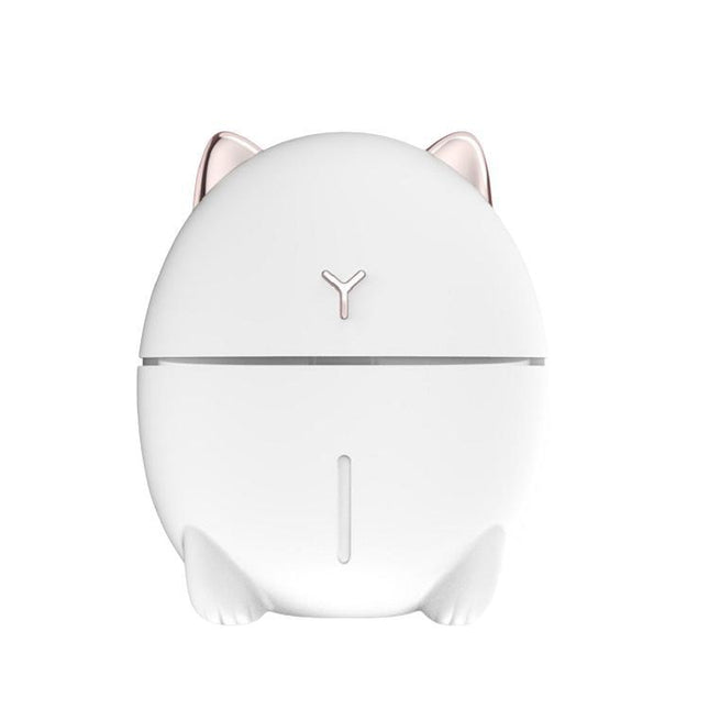 Cute Cats Portable Humidifier Mini USB Home Mute Bedroom Office Desktop Air Humidifier