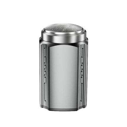 Portable Electric Shaver for Men with LCD Display – Travel-Friendly Mini Shaver, USB Type-C Fast Charging, Waterproof & Washable Design, 6-blade Head Dark Metallic Gray, Floating Blade Dark Metallic Gray, 6-blade Head Black, Floating Blade Black - DealBuddy