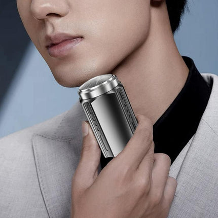 Portable Electric Shaver for Men with LCD Display – Travel-Friendly Mini Shaver, USB Type-C Fast Charging, Waterproof & Washable Design, 6-blade Head Dark Metallic Gray, Floating Blade Dark Metallic Gray, 6-blade Head Black, Floating Blade Black - DealBuddy