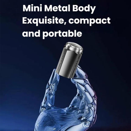 Portable Electric Shaver for Men with LCD Display – Travel-Friendly Mini Shaver, USB Type-C Fast Charging, Waterproof & Washable Design, 6-blade Head Dark Metallic Gray, Floating Blade Dark Metallic Gray, 6-blade Head Black, Floating Blade Black - DealBuddy