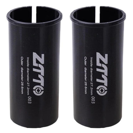 2pcs ZTTO Bicycle Seat Post Conversion Sleeve Reducer Cover