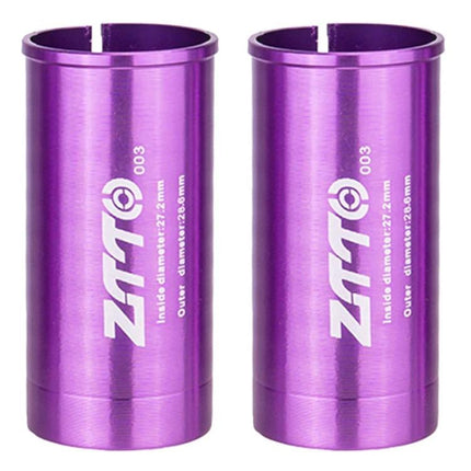 2pcs ZTTO Bicycle Seat Post Conversion Sleeve Reducer Cover