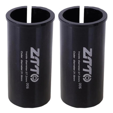 2pcs ZTTO Bicycle Seat Post Conversion Sleeve Reducer Cover