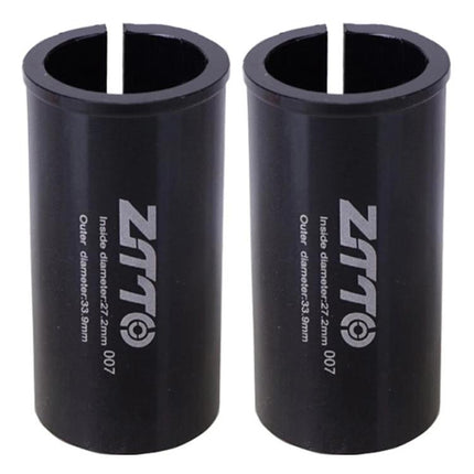 2pcs ZTTO Bicycle Seat Post Conversion Sleeve Reducer Cover