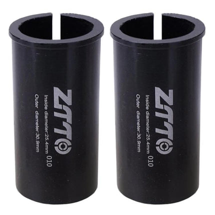2pcs ZTTO Bicycle Seat Post Conversion Sleeve Reducer Cover