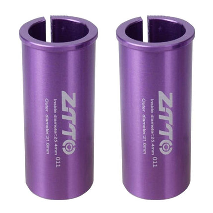 2pcs ZTTO Bicycle Seat Post Conversion Sleeve Reducer Cover