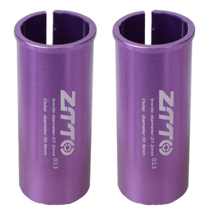 2pcs ZTTO Bicycle Seat Post Conversion Sleeve Reducer Cover