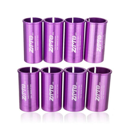 2pcs ZTTO Bicycle Seat Post Conversion Sleeve Reducer Cover