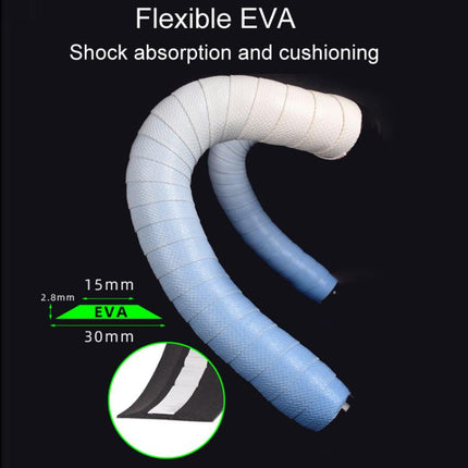 FMFXTRA F258 1pair Road Bike Handlebar Strap Anti-Slip Breathable Gradient Handlebar Tape - DealBuddy