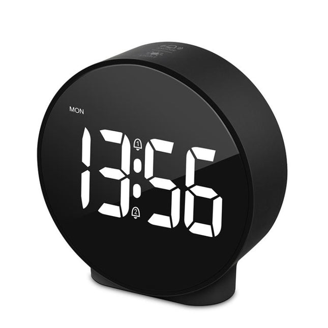 EDUP EH-8816 Simple Digital Electronic Clock Night Light Battery Plug-in Dual Power Mode Alarm Clock