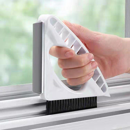 3-in-1 Window Cleaning Tool Multifunctional Gap Brush Household Glass Wiper