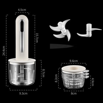 Small Baby Food Processor Kitchen Multifunction Cordless Electrical Meat Grinder - DealBuddy