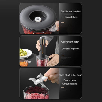 Small Baby Food Processor Kitchen Multifunction Cordless Electrical Meat Grinder - DealBuddy