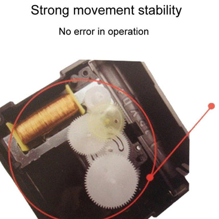 Cross Stitch Framed Quartz Clock Movement Living Room Wall Clock DIY Movement Replacement Parts