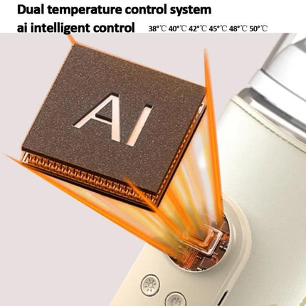 18W Wireless Baby Bottle Warmer 6 Adjustable Temperature Settings Milk Thermo Cover for Breastfeeding & Formula