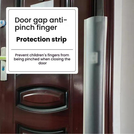 Anti-pinch Hand Door Hinge Protector Cover Home Baby Safety Door Sealing Self-adhesive Protection Strip