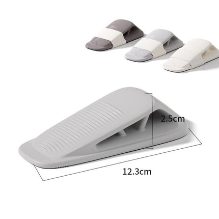 Silicone Door Stopper Anti-collision Household Door Stopper Free Punching Windproof Fixed Door Plug