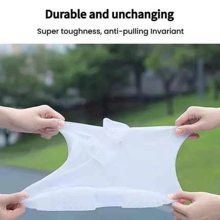 18cm Outdoor Thickened Wear-Resistant Mid-Tube Rainproof Shoe Covers