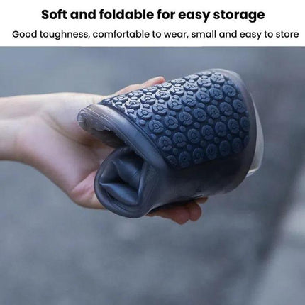 25cm Outdoor Thickened Wear-Resistant High-Tube Rainproof Shoe Cover