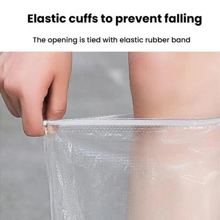 Outdoor Disposable PE High-Tube Rainproof Shoe Covers