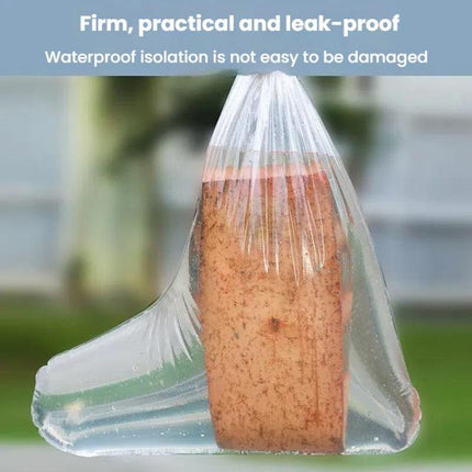 Outdoor Disposable PE High-Tube Rainproof Shoe Covers