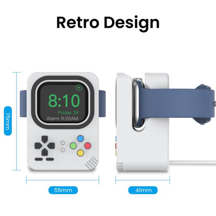 For Apple Watch AhaStyle DD05 Silicone Mini Charging Stand, Without Charger - DealBuddy