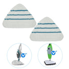 2pcs /Pack For H2O X5 Steam Mop Replacement Pads Microfiber Mop Head
