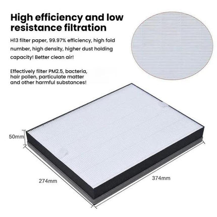 FY1410 HEPA Filter And Activated Carbon Filter For Philips Air Purifier AC2729 / AC1215 / AC2721