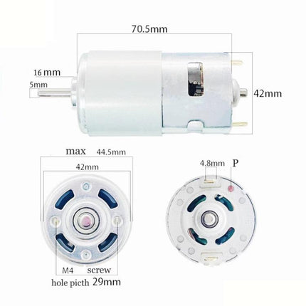 795 Dual Ball DC Motor Juicer Pump High Torque Motor - DealBuddy