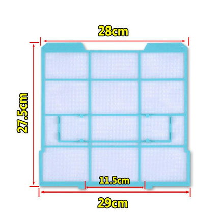 Filter Mesh For Midea Air Conditioner Replacement 1/1.5/2 HP Wall-Mounted Indoor Units, 29x27.5cm, 34.5x27.5cm, 32x27.5cm, 25.3x28cm, 30x29cm, 29.7x28cm, 37.7x29.4cm, 37.5x33cm, 28.2x26.5cm, 30.2x28cm, 35.9x43.7cm, 32.5x32cm, 30x32cm, 27x26.5cm, 28.5x2... - DealBuddy