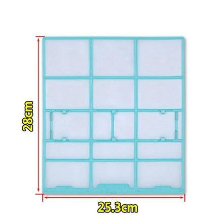 Filter Mesh For Midea Air Conditioner Replacement 1/1.5/2 HP Wall-Mounted Indoor Units, 29x27.5cm, 34.5x27.5cm, 32x27.5cm, 25.3x28cm, 30x29cm, 29.7x28cm, 37.7x29.4cm, 37.5x33cm, 28.2x26.5cm, 30.2x28cm, 35.9x43.7cm, 32.5x32cm, 30x32cm, 27x26.5cm, 28.5x2... - DealBuddy