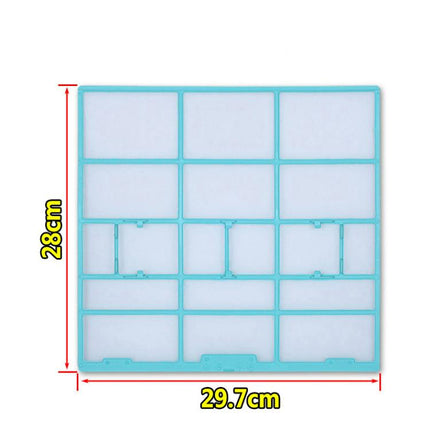 Filter Mesh For Midea Air Conditioner Replacement 1/1.5/2 HP Wall-Mounted Indoor Units, 29x27.5cm, 34.5x27.5cm, 32x27.5cm, 25.3x28cm, 30x29cm, 29.7x28cm, 37.7x29.4cm, 37.5x33cm, 28.2x26.5cm, 30.2x28cm, 35.9x43.7cm, 32.5x32cm, 30x32cm, 27x26.5cm, 28.5x2... - DealBuddy