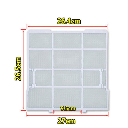 Filter Mesh For Midea Air Conditioner Replacement 1/1.5/2 HP Wall-Mounted Indoor Units, 29x27.5cm, 34.5x27.5cm, 32x27.5cm, 25.3x28cm, 30x29cm, 29.7x28cm, 37.7x29.4cm, 37.5x33cm, 28.2x26.5cm, 30.2x28cm, 35.9x43.7cm, 32.5x32cm, 30x32cm, 27x26.5cm, 28.5x2... - DealBuddy