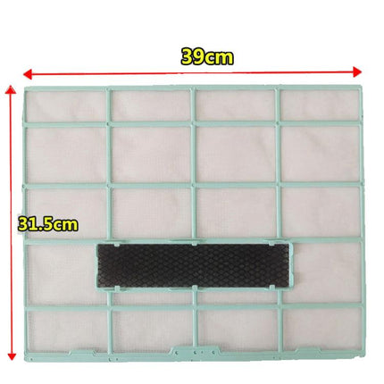 Filter Mesh For Midea Air Conditioner Replacement 1/1.5/2 HP Wall-Mounted Indoor Units, 29x27.5cm, 34.5x27.5cm, 32x27.5cm, 25.3x28cm, 30x29cm, 29.7x28cm, 37.7x29.4cm, 37.5x33cm, 28.2x26.5cm, 30.2x28cm, 35.9x43.7cm, 32.5x32cm, 30x32cm, 27x26.5cm, 28.5x2... - DealBuddy