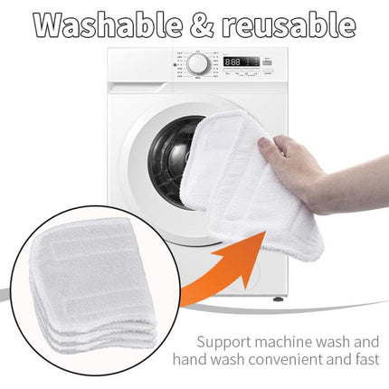 3pcs /Pack Microfiber Pads For Shark S3101 Steam Mop Replacement Mop Head Covers