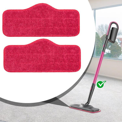 2pcs /Pack Mop Cloths Rag For Schenley Steam Mop Replacement Microfiber Pads