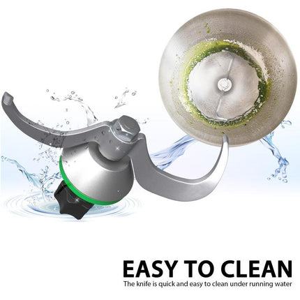 Stainless Steel Dough Mixer Knife Replacement Durable Baking & Cooking Accessories, For Thermomix TM31, For Thermomix TM5/TM6 - DealBuddy